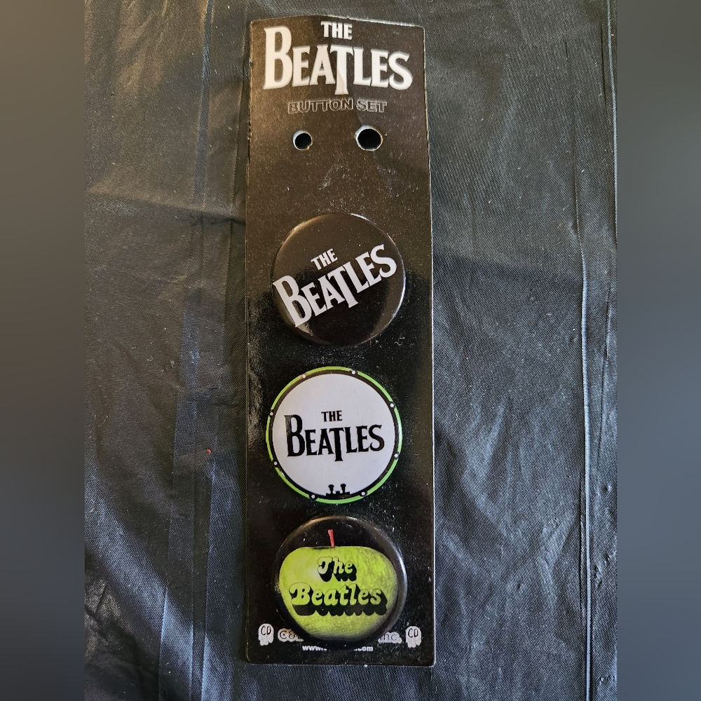 The Beatles Button Set